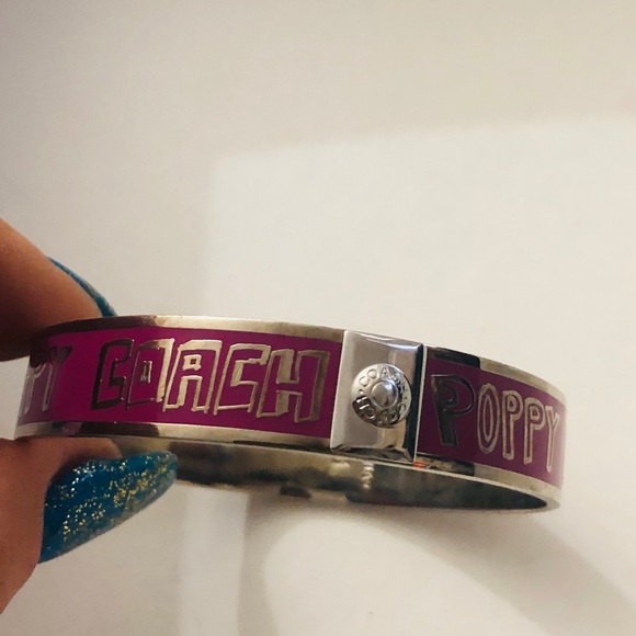 Authentic Coach bracelet. Poppy collection. Stainless - Picture 5 of 7